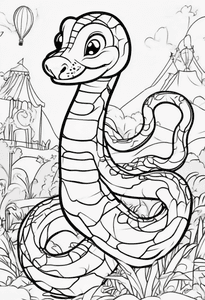 Snake in Circus