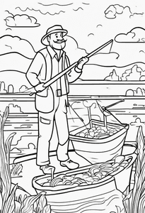 Fisherman in Theater